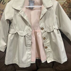 T Tahari Cream and Pink Kids Blazer
